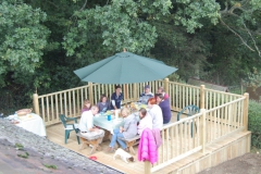 Al fresco buffet